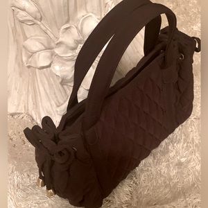 Classy Vera Bradley Chocolate Brown Diamond Quilted Bag